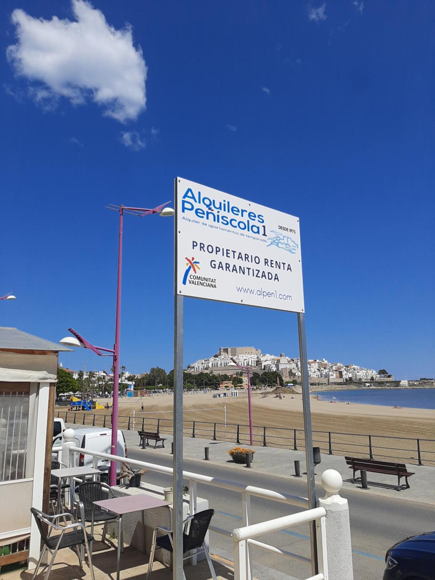 Апартаменты Alpen1 Peniscola Playa 1Era Linea Экстерьер фото